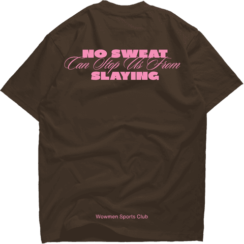 WSC - No Sweat Can Stop Us From Slaying -  Back